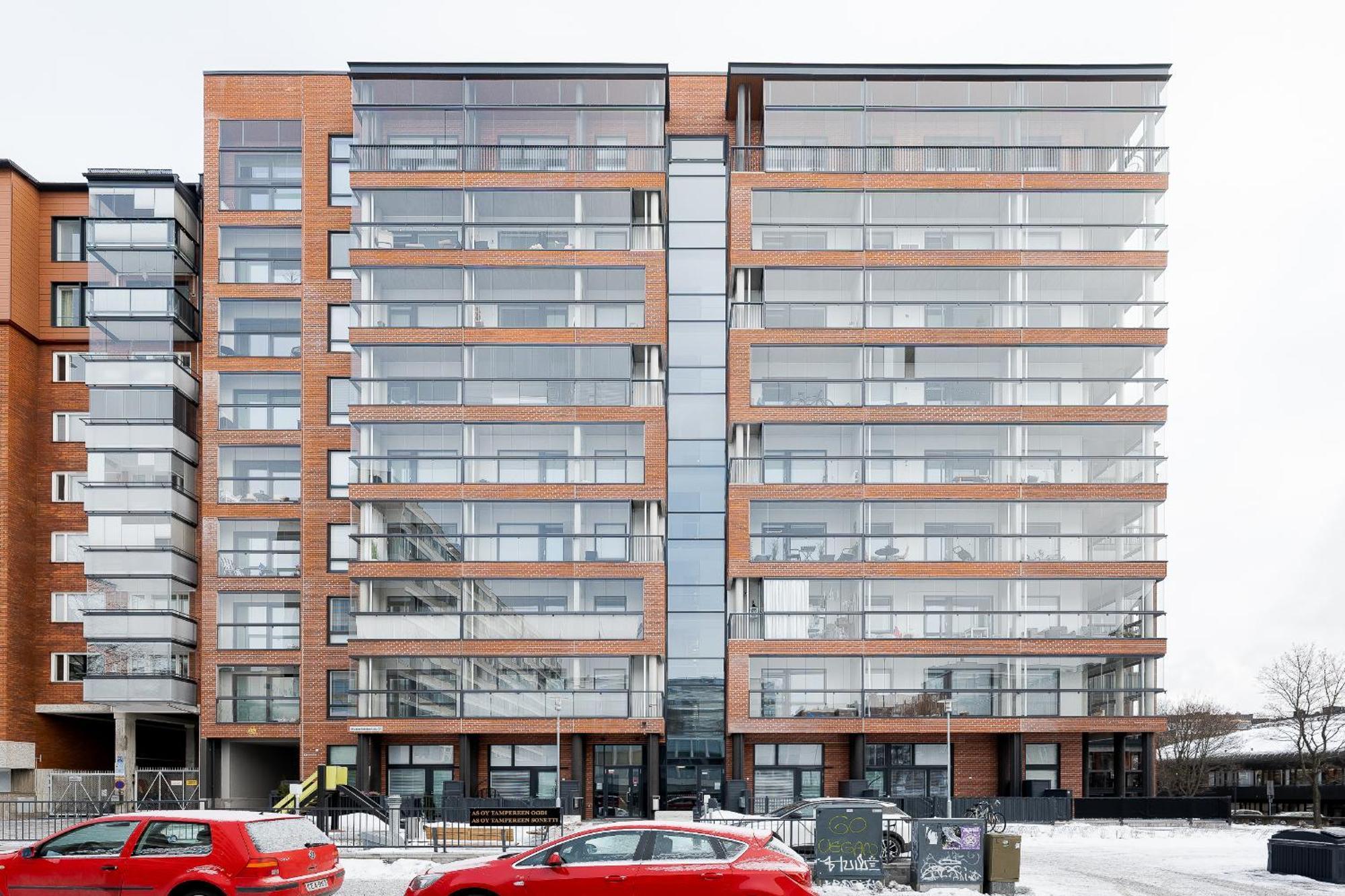 Ferienwohnung Great Location, Quiet And New With Balcony&Cafe Tampere Exterior foto
