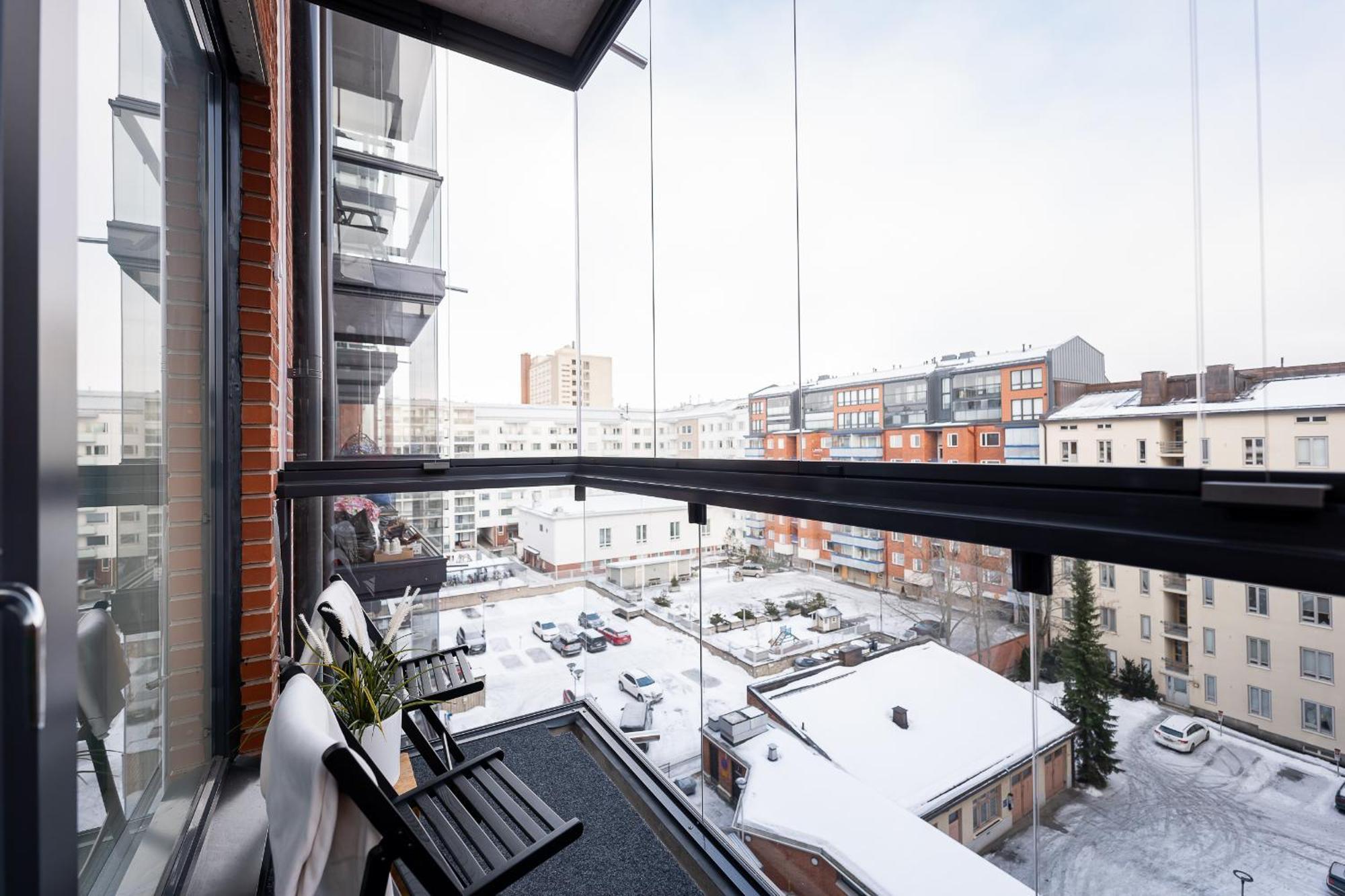 Ferienwohnung Great Location, Quiet And New With Balcony&Cafe Tampere Exterior foto